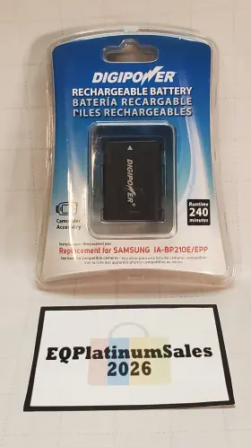 Ia-bp210e Digipower Bp-sg210e Brand New Rechargeable Battery Replacement For Samsung Ia-bp210e/epp
