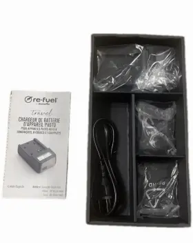 Rf-dslr-700c Digipower - Dslr Travel Charger For Canon Replacement Batteries Lp-e6/10/17 & #2