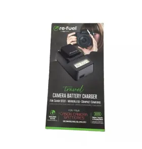 Rf-dslr-700c Digipower - Dslr Travel Charger For Canon Replacement Batteries Lp-e6/10/17 &