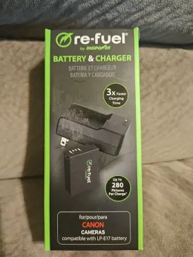 Rfk-lpe17 Digipower Re-fuel Lp-e17 Battery And Charger For Canon