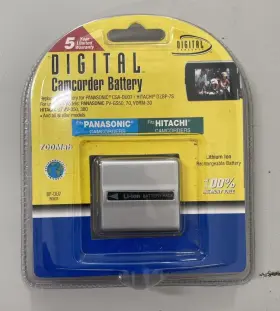 Bp-du14 Digital Concepts Camcorder Replacement Battery - Panasonic Hitachi 700 Mag