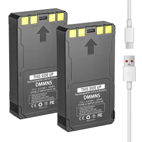 Lit-22 Dmmns 789458466032 2-pack Upgrade Rechargeable Batteries For Lithium Battery