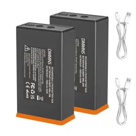 Dmmns 789458466193 2 Pack Upgrade 5000mah Rechargeable Battery With Moultrie Trail Edge Ed