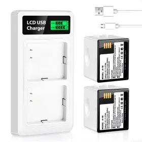 Dongni 757350686360 2- Pack 2440mah Rechargeable Battery For Arlo Pro 2 Camera With Dua