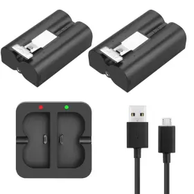 B2-003 Dosili Charging Station And 2 Packs Rechargeable 3.65v Lithium-ion Battery That Is C