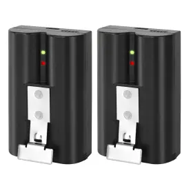 Dsgsano 774113816109 2-pack 6040mah Battery For Ring-doorbell 2/3/4 Spotlight And Stick Up Cam Rec