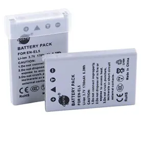 En-el5 Dste 700686088018 Replacement For 2x Li-ion Battery Compatible Nikon Coolpix P530 P
