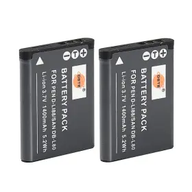 D-li88 Dste 701936621184 For 2x Battery Dc89 Travel And Car Charger Adapter Pentax Optio H9 #2