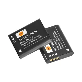 Db-110 Dste 744750227316 Replacement For 2x Li-ion Battery Compatible Ricoh Gr Iii R