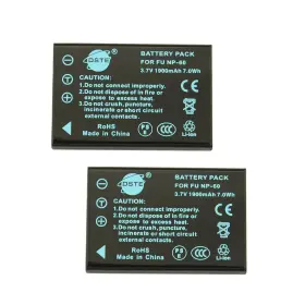 Np-60 Dste 799491937635 Replacement For 2x Li-ion Battery Dc29 Charger Kit Compatible Fujifil #3
