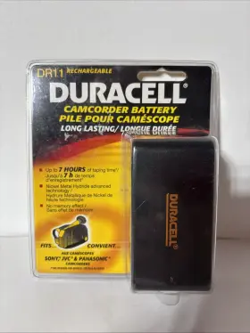 Dr11 Duracell 041333002200 Rechargeable Camcorder Battery New Long Lasting