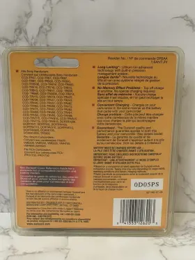Duracell 041333126203 7.2v Rechargeable Camcorder Lithium Ion Battery Dr5 New Sealed #2