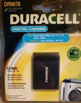 Dr9678 Duracell 74986 Duracel Digital Camera - Rechargeable Battery #2