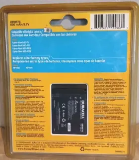 Dr9678 Duracell 74986 Duracel Digital Camera - Rechargeable Battery #3