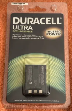 Cam10429a Duracell 840821070086 Ultra Rechargeable Digital Camera Camcorder Battery 7.4v