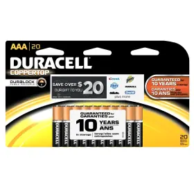 Mn2400b20z Duracell 84867684 Coppertop Alkaline-manganese Dioxide Battery Mega Pack