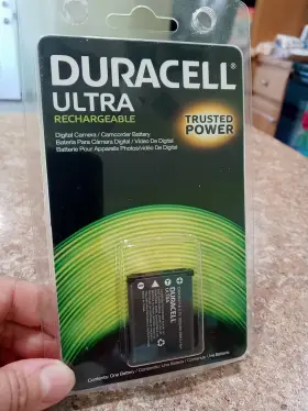 Cam10411a Duracell Ultra Rechargeable 3.7v 700mah Battery Digital Camera New
