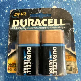 Dlcrv3b Duracell 2 Ultra Cr-v3 21 Digital Camera 3v Batteries Expires 2020