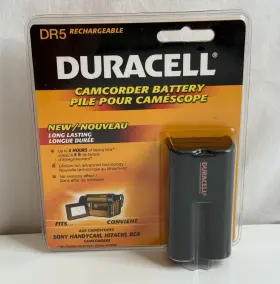 Dr5aa Duracell Dr5 Camcorder Battery Sony Handycam Hitachi Rca 1.6ah/7.2v New