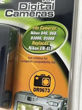 Dr9673 Duracell Li-ion Digital Camera Rechargeable Battery New Sealed #3