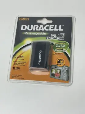 Dr9673 Duracell Li-ion Digital Camera Rechargeable Battery New Sealed
