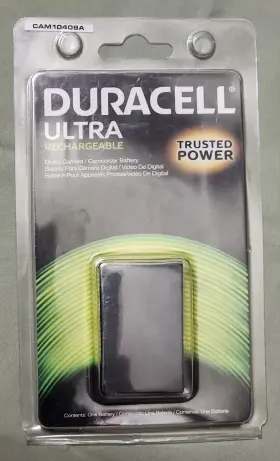Cam10409a Duracell Ultra Rechargeable Li-ion Digital Camera/camcorder Battery
