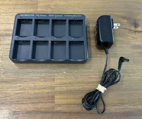 Ch-lx8e Eartec Chlx8e Multi-port Charging Base For 8x Rechargeable Li-ion With Ac Adapter