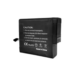 Ecostconnection 760585512946 2 Replacement Batteries Ahdbt 501 For Gopro Hero 5 6 7 Silver And Black Edi #3