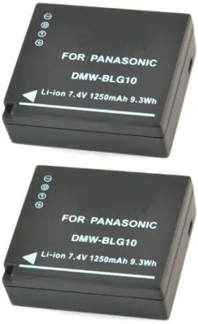 Ecc-3ljfam33j161 Ecostconnection 2 Dmw-blg10 Battery For Panasonic Lumix Dmc-gf6 Dmc-gf6kk Dmc-gf3kt Dmc-gf6w/x
