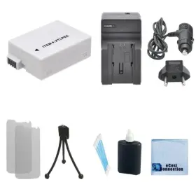 Ecc-3ljfam33j2209 Ecostconnection Lp-e8 Battery Charger For Canon Eos Rebel Camera Starter Kit