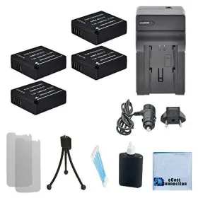 Ecc-3ljfam33j3704 Ecostconnection 4 Dmw-blg10 Battery And Car/home For Panasonic Dmc-gx7sbody Dslm Gf6kk
