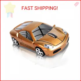 Sb0018a Elec Space Wireless Mouse 2.4ghz Cool Sport Car Shape Optical Cor