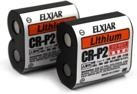 Cr-p2 Elxjar 313092796783 2-pack 6v 1500mah Lithium Batteries For Cameras And Devices