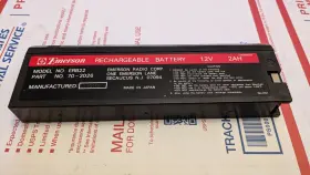 Erb-22 Emerson Erb22 70-2026 Vintage Model No. 12v 2ah Replacement Battery 1985