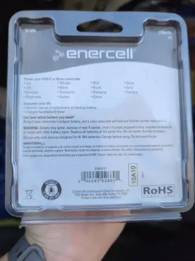 Enercell 040293026691 Camcorder Battery 2700mah 6v #2