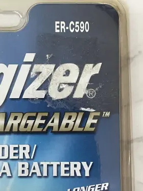 Er-c590 Energizer 039800046987 Accu Rechargeable Camcorder Digital Camera Battery New Sealed #3