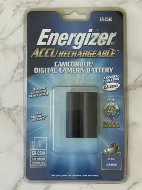 Er-c590 Energizer 039800046987 Accu Rechargeable Camcorder Digital Camera Battery New Sealed