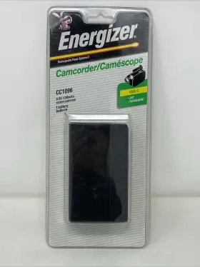 Energizer 039800210036 Cc1096 9.6v Rechargable Nickel Cadmiun Jvc Panasonic Camcorder Battery