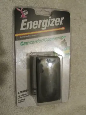 Cm1060h Energizer 039800210197 Vintage Nos Camcorder Battery Brand New - Package 6v Canon 8mm