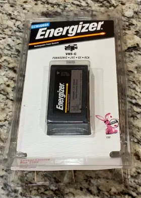 Ccm4060a Energizer 7.2v Camcorder Battery Panasonic Jvc Ge Rca Vhs-c 8mm New