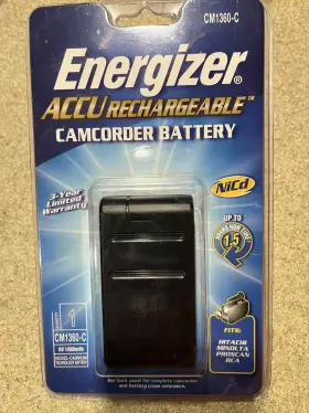 Energizer Cm1360-c Accu Rechargeable Camcorder Battery
