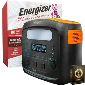 Ix60278g Energizer 960w Max Portable Power Station Solar Generator Open Box 1yr Warranty