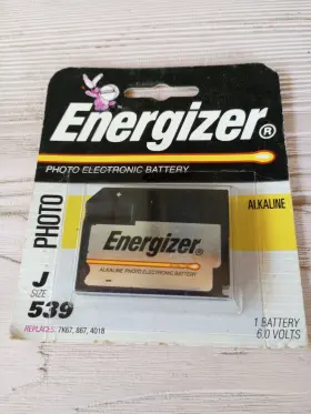 Energizer J/539 J Size/539 Battery 6.0v Brand New In Box Alkaline