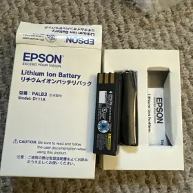 D111a Epson 010343856639 Lithium Ion Battery New Replacement Authentic