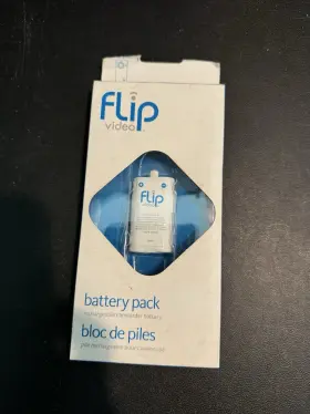 Abt1w Flip Video New Rechargeable Battery Pack For Ultra/ultrahd Replacement Oem