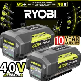 Op40602 For Ryobi 2pack 8.0ah Battery 40 Volt 40v Lithium Ion With Led