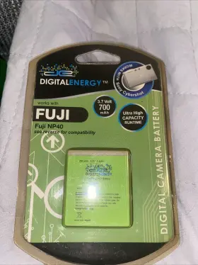 230-1661 Fuji Digital Energy Camera Battery Np40 Rechargeable New