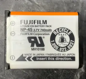 16437322 Fujifilm Np-45s Li-ion Battery New Open Box