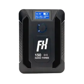 Fxlion 970165751168 Nano Three Wireless 150wh V-mount Battery With Usb-c And D-tap Output