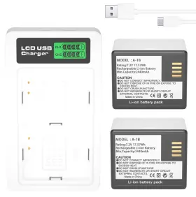 Gelinto 661706661874 2-pack Rechargeable Battery And Dual Charge Station Fit For Arlo Pro